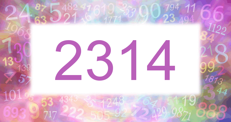 Dreams about number 2314