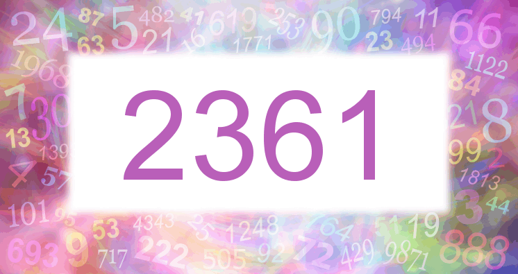 Dreams about number 2361