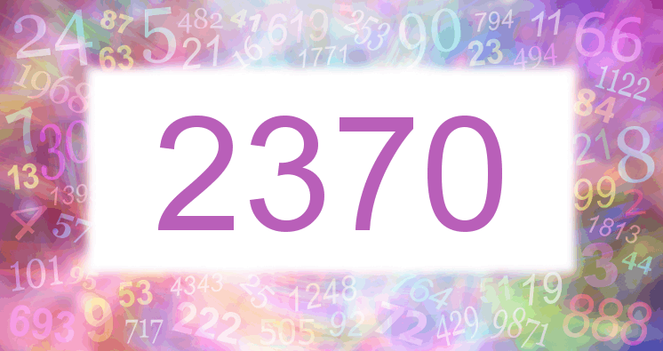 Dreams about number 2370