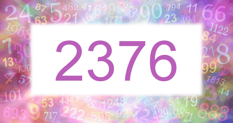 Dreams about number 2376