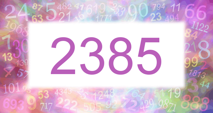 Dreams about number 2385