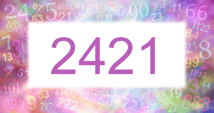 Dreams about number 2421