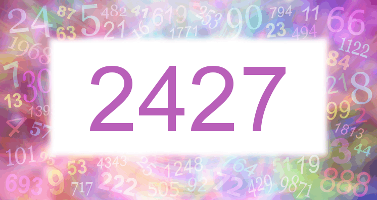Dreams about number 2427