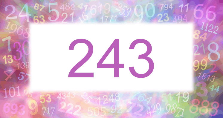 Dreams about number 243