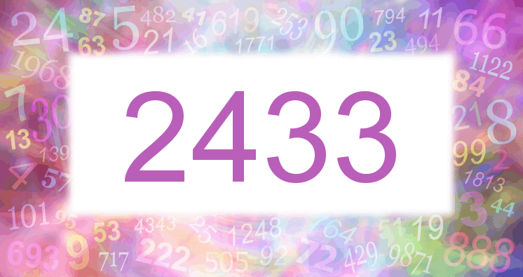 Dreams about number 2433