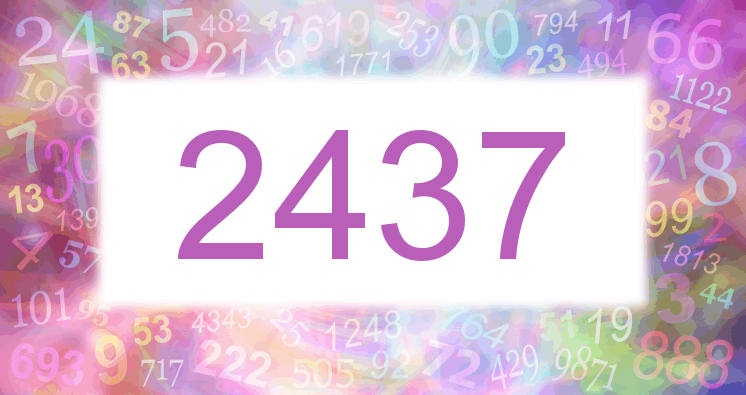 Dreams about number 2437