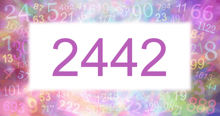 Dreams about number 2442