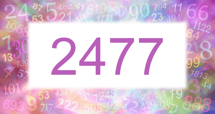 Dreams about number 2477