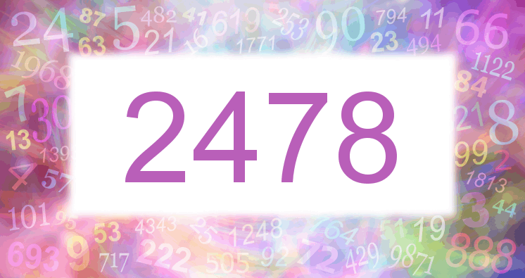 Dreams about number 2478
