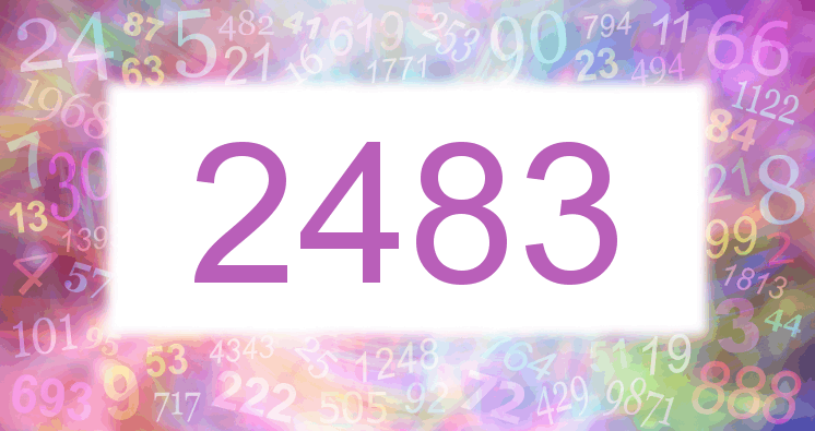 Dreams about number 2483