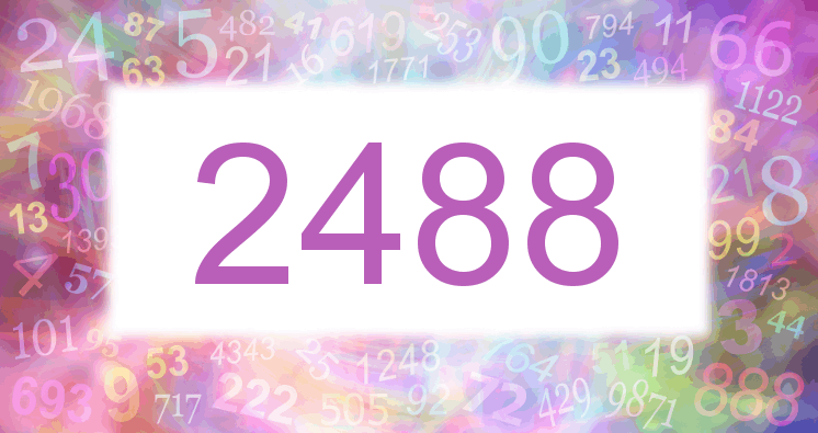Dreams about number 2488