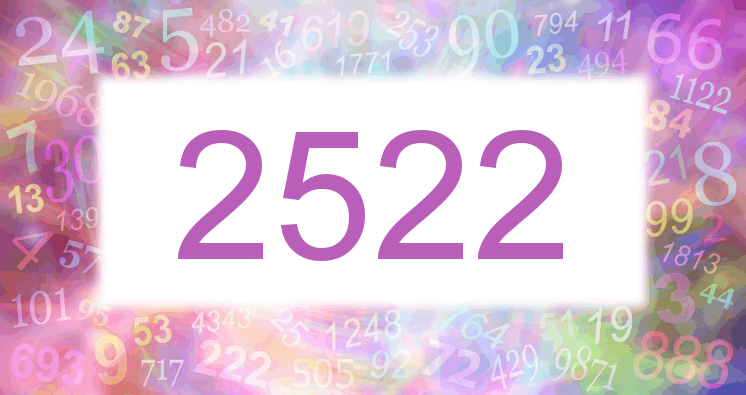 Dreams about number 2522