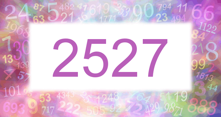 Dreams about number 2527