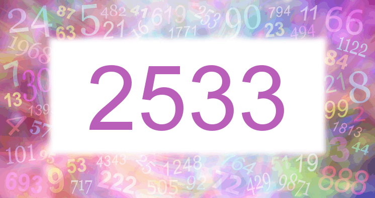 Dreams about number 2533