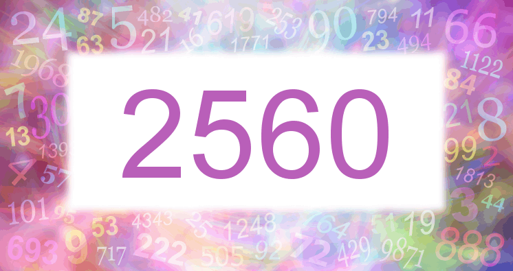 Dreams about number 2560