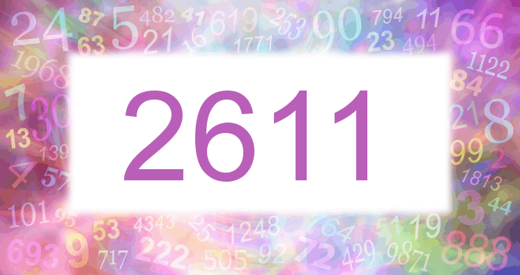 Dreams about number 2611