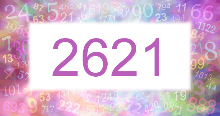 Dreams about number 2621