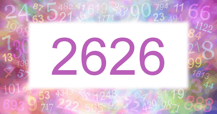 Dreams about number 2626