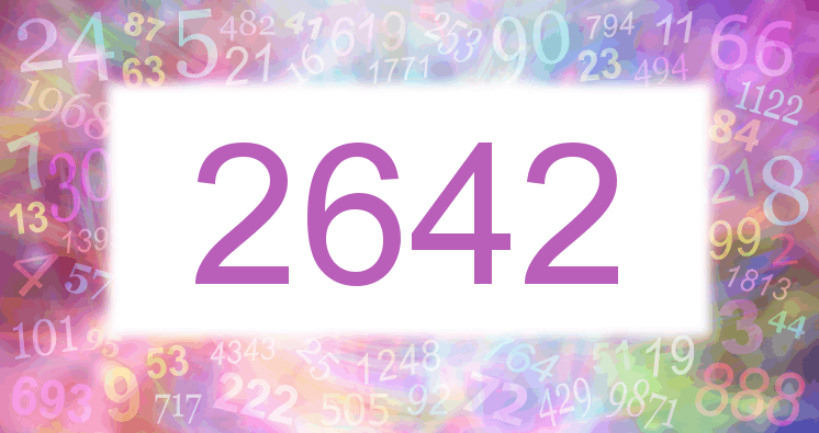 Dreams about number 2642
