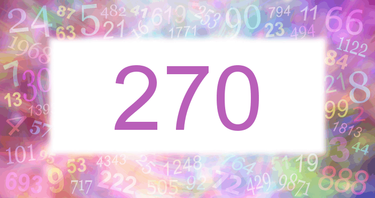 Dreams about number 270