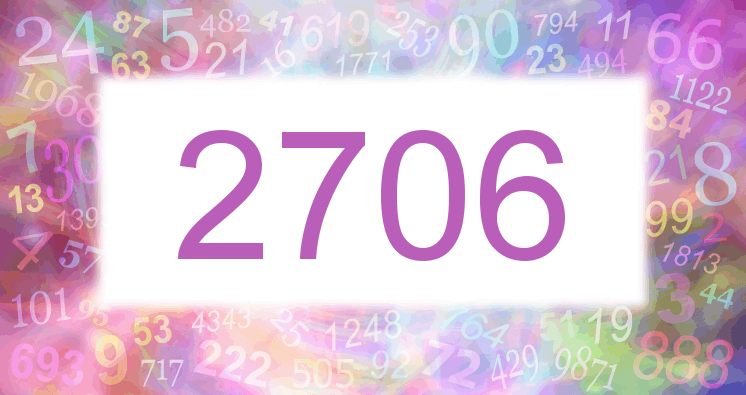 Dreams about number 2706