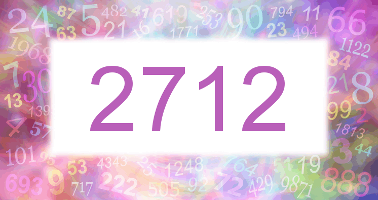 Dreams about number 2712