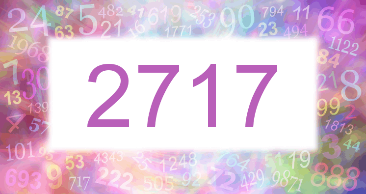 Dreams about number 2717