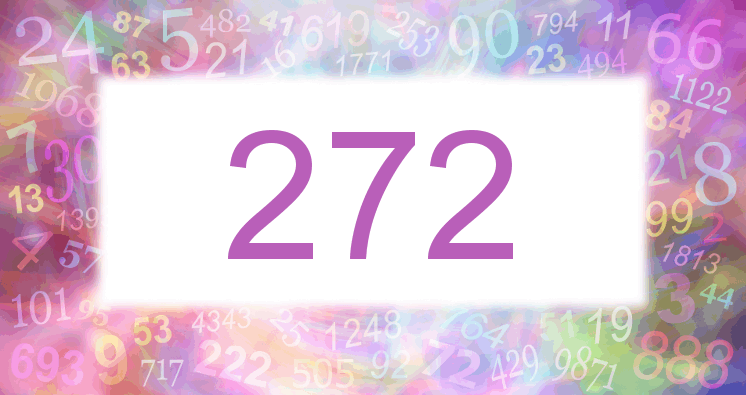 Sueños con número 272 imagen lila