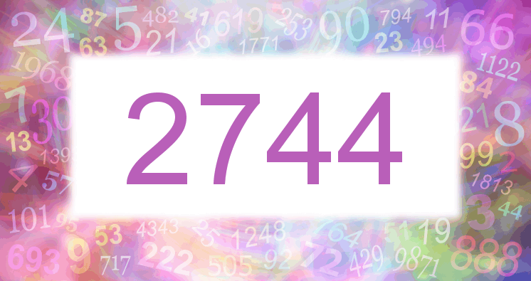 Dreams about number 2744