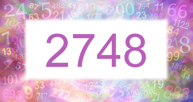 Dreams about number 2748
