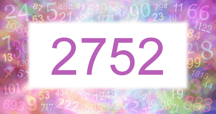 Dreams about number 2752