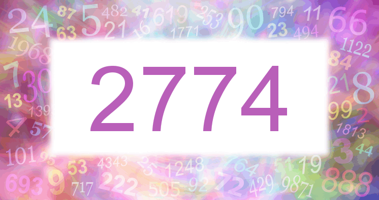 Dreams about number 2774