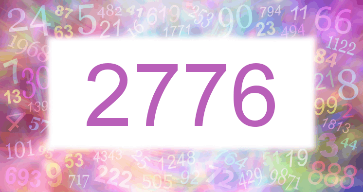 Dreams about number 2776