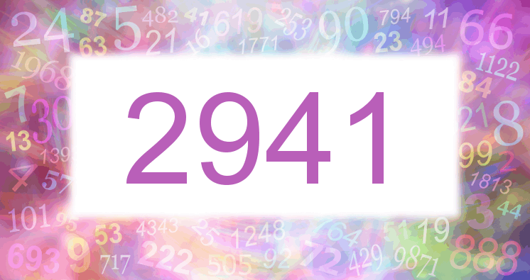 Dreams about number 2941