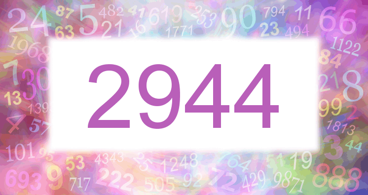 Dreams about number 2944