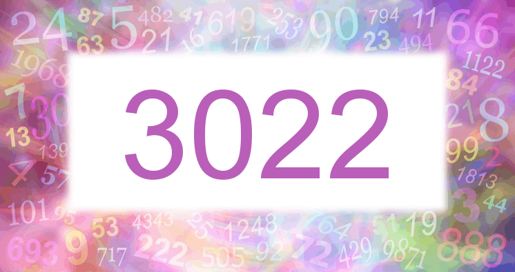 Dreams about number 3022