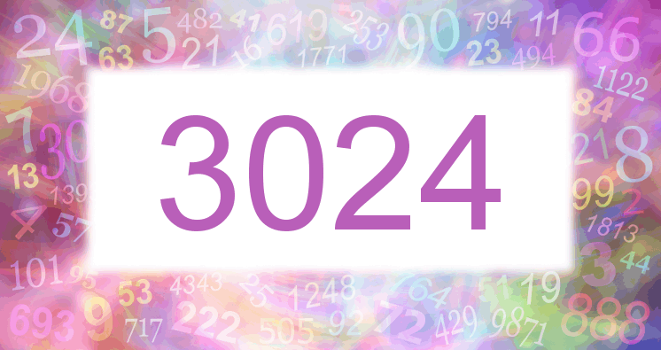 Dreams about number 3024