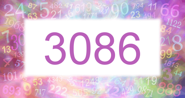 Dreams about number 3086