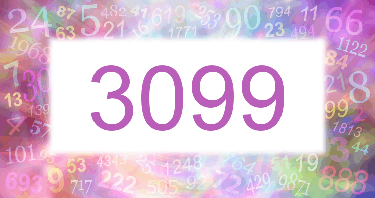 Dreams about number 3099