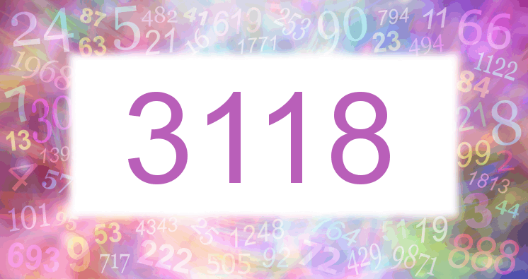 Dreams about number 3118