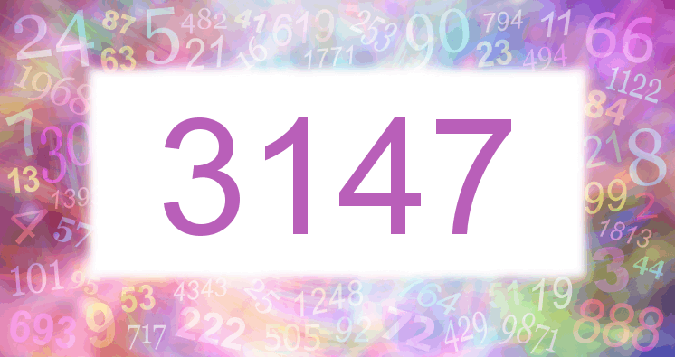 Dreams about number 3147