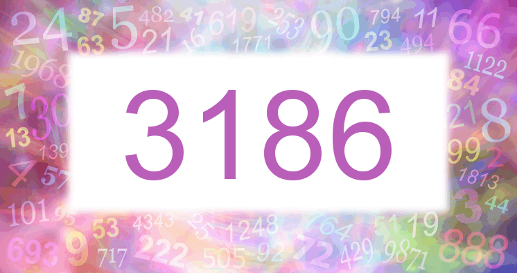 Dreams about number 3186