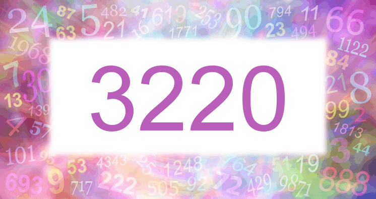 Dreams about number 3220