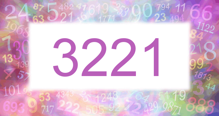 Dreams about number 3221