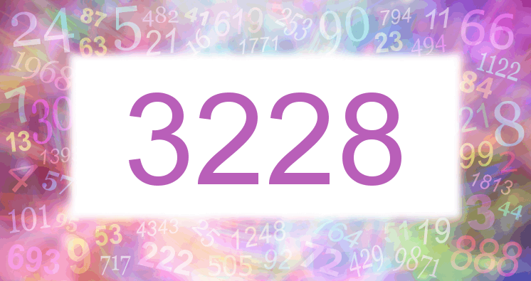Dreams about number 3228