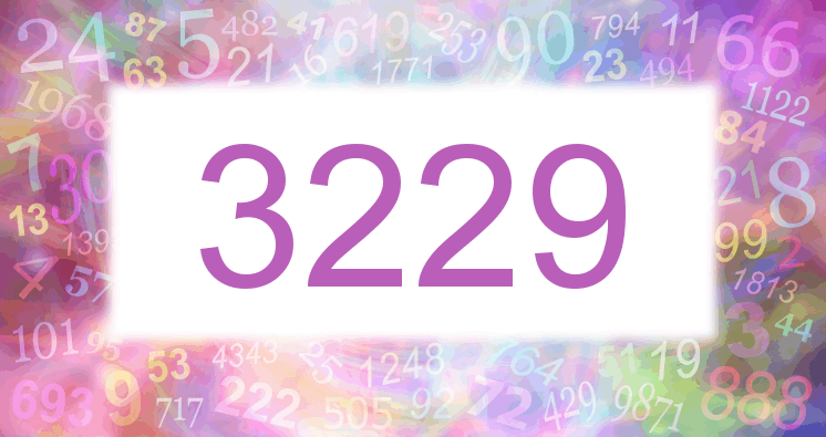 Dreams about number 3229