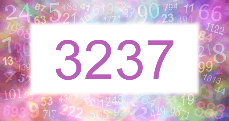 Dreams about number 3237