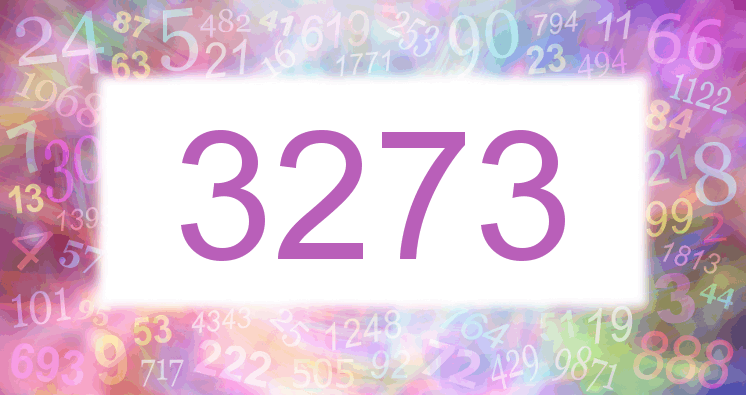 Dreams about number 3273