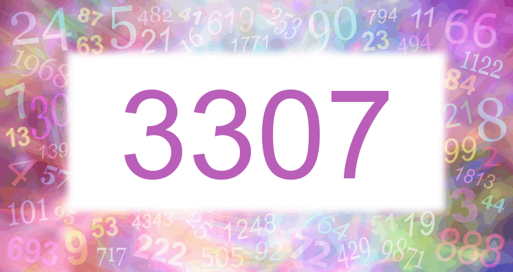 Dreams about number 3307