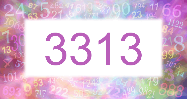 Dreams about number 3313